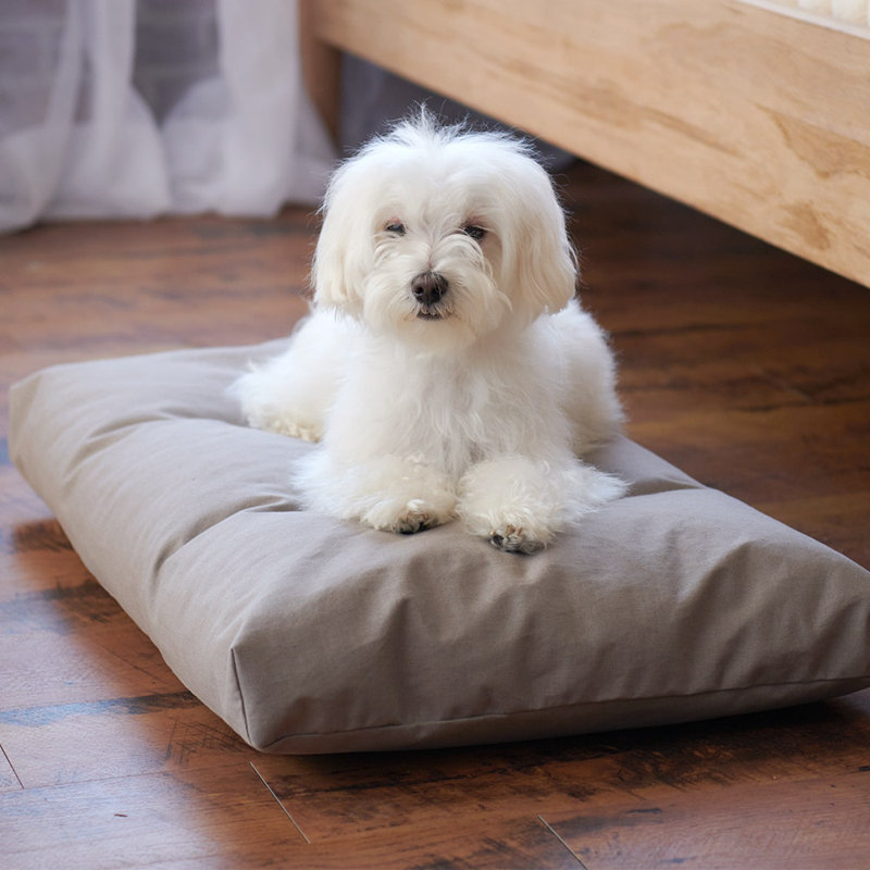 Naturepedic Organic Pet Bed with Washable Waterproof Cover, 41" H x 27" W x 4" D