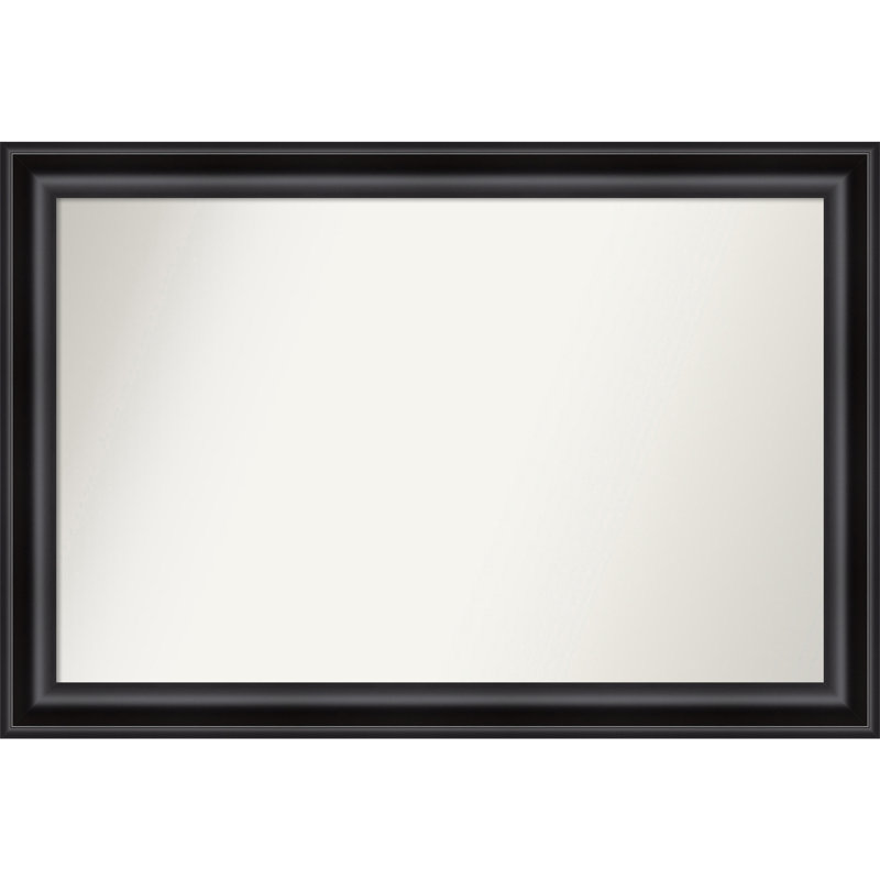 Miroir d'appoint mural en plastique Churchton, 33,75 po x 49,75 po
