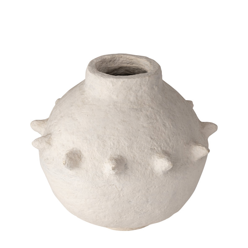 Vase en papier mâché