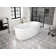 Contento™ Single Handle Floor Mounted Freestanding Tub Filler