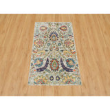Sharaye One-of-a-Kind 2' X 3'1" New Age Silk Area Rug Beige