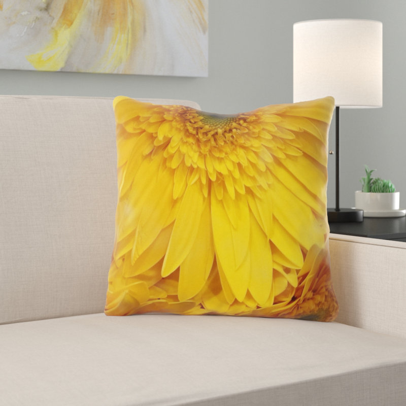 Outdoor Reversible Throw Pillow, Microsuede, Indoor