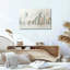 Ensemble d'une toile abstraite-129322920-129322921