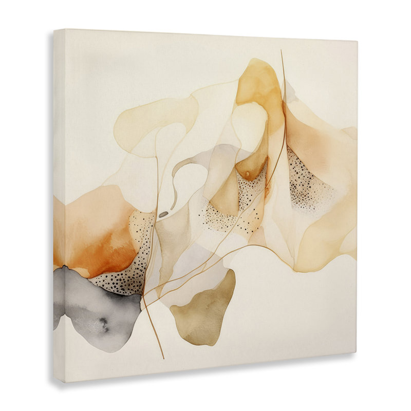 Art mural sur toile Flush Blush par Irena Orlov, H 24 po x l 24 po x P 1,5 po