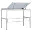 Cowie Adjustable Metal Base Drafting Table-1570332696