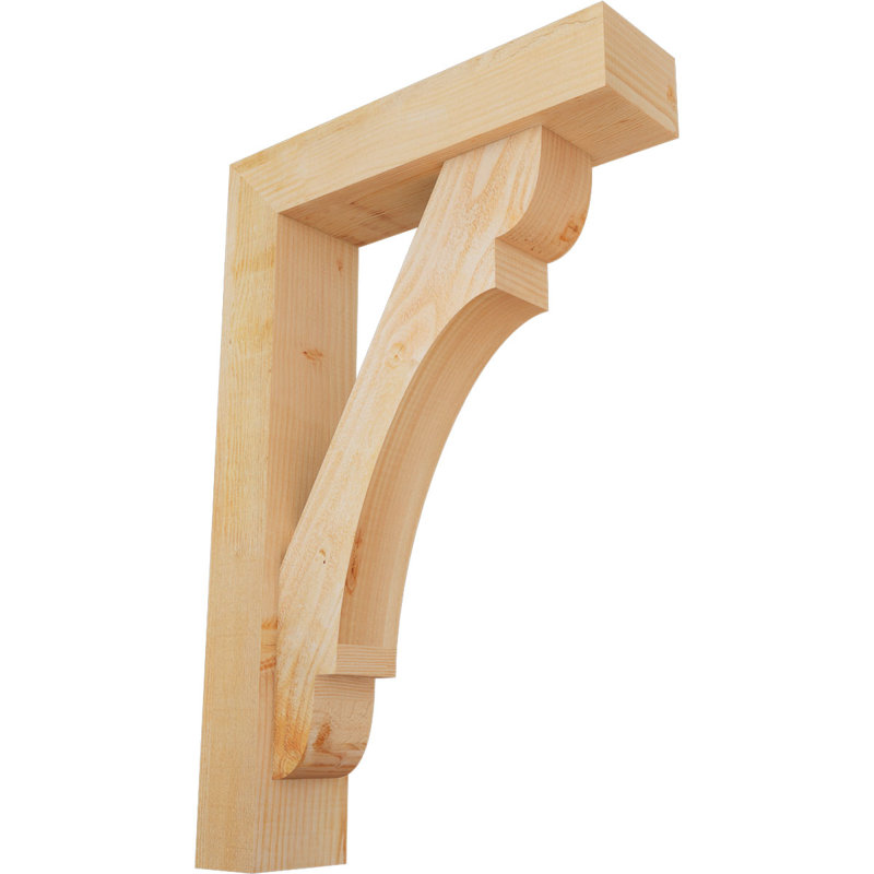 Support de bloc olympique avec entretoise décalée, 36 x 24, Sapin Douglas de l 6 po (scié brut)