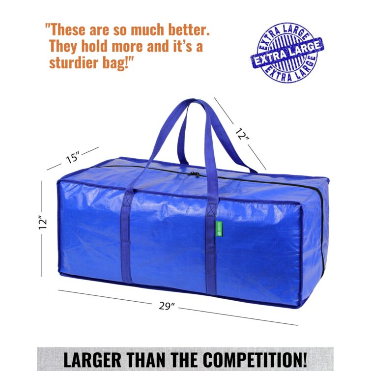 Pe Moving Bag Oversized Thickened Bag Luggage Bag Large Capacity