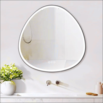 Miroir de salle de bain innovant avec fonctions avancées pour une expérience de salle de bain idéale