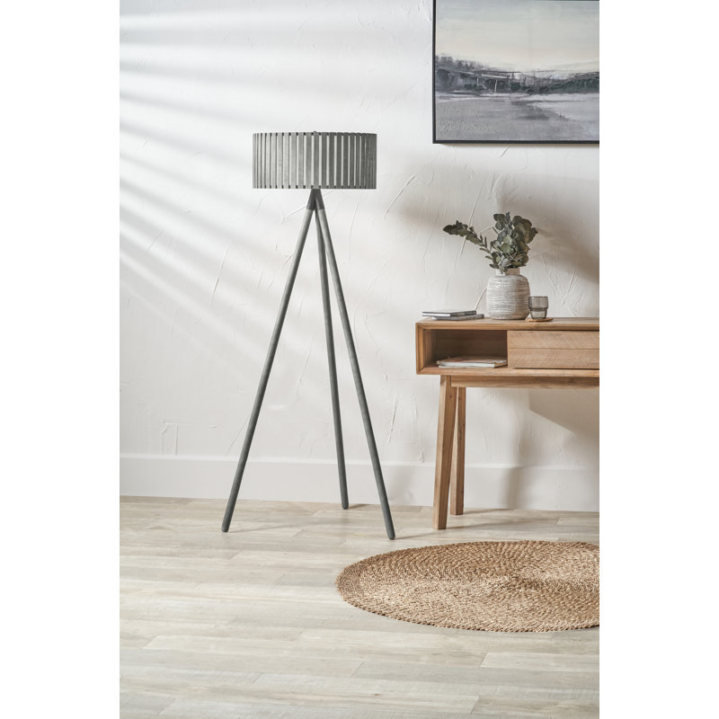 Rabanne Tripod Floor Lamp, Antique