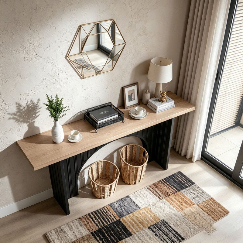 Console moderne minimaliste