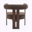 Chaise d'appoint moderne rembourrée avec accoudoirs ronds-129859776-129859778