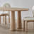 Oval Solid Wood Dining Table-361851400