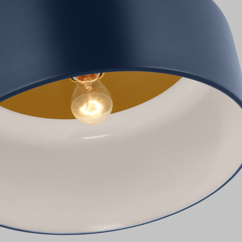  Plafonnier encastré à 1 lumière de 10,75 po, Marine, H 7,75 po x l 15,75 po x P 15,75 po