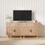  Armoire de rangement en bois avec tiroir et portes - Buffet polyvalent pour buffet, idéal pour le salon, la salle à manger, le vestibule, la chambre à coucher, le bar à café en bois naturel