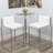 Shumpert 26" Brushed Stainless Steel Stackable Barstool-2093476061