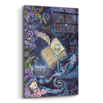  'A Story Called Life' by Verena Wild Acrylic Glass Wall Art, 12" x 16"