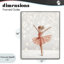 Danseuse dans la lumière, estampe numérique, design par Christine Simpson Art-1640919286-1640919281