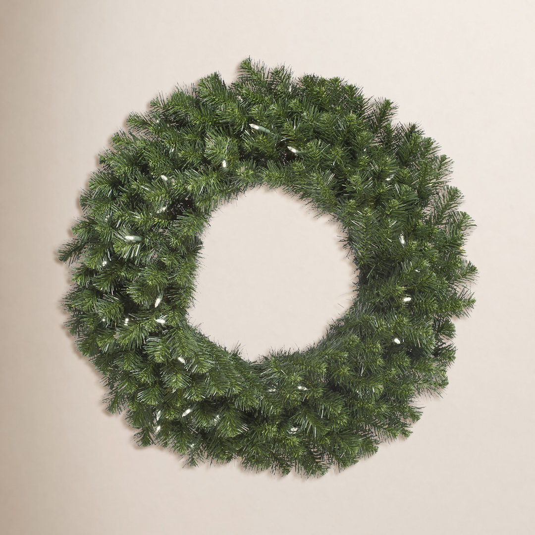 Alanny Artificial Fir Wreath Dura-Lit Lark Manor™ 