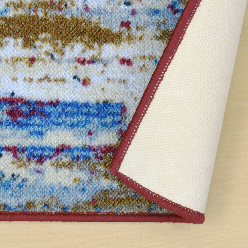 Tapis d'intérieur moderne et contemporain Gravante, Rectangle 2 pi x 3 pi