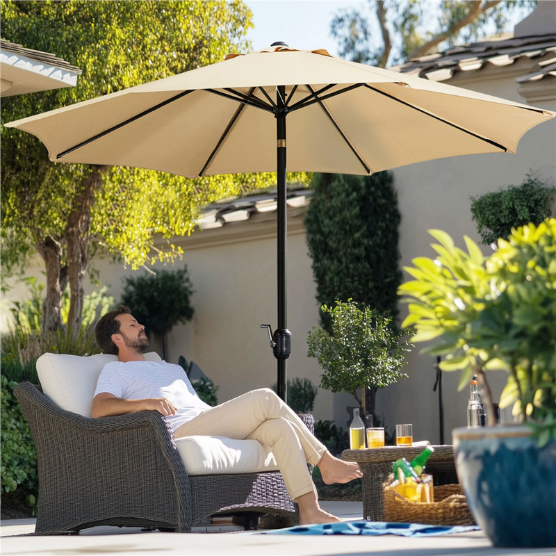 Traditional Parasol, Tan
