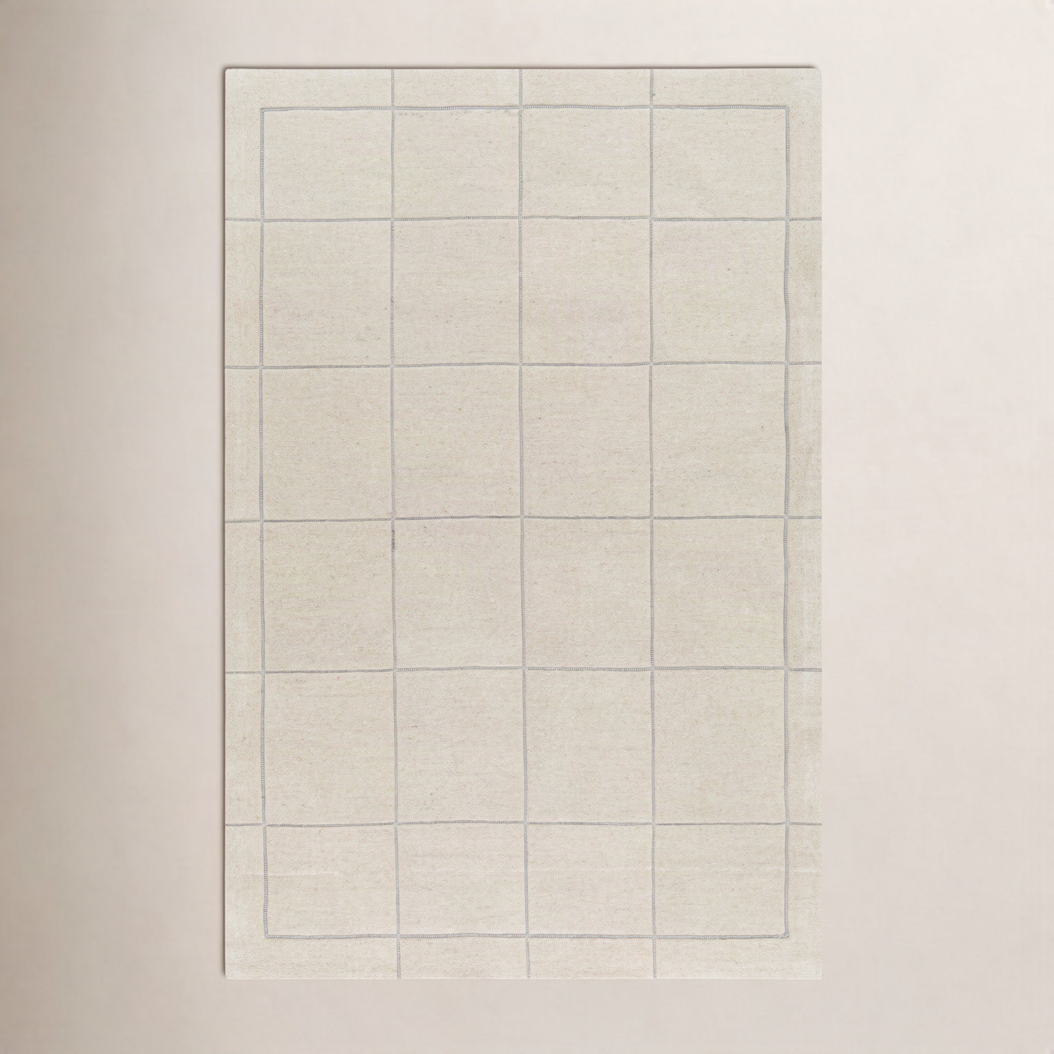 Mallory Hand-Woven Pearl Geometric Rug, Rectangle 10' x 14'