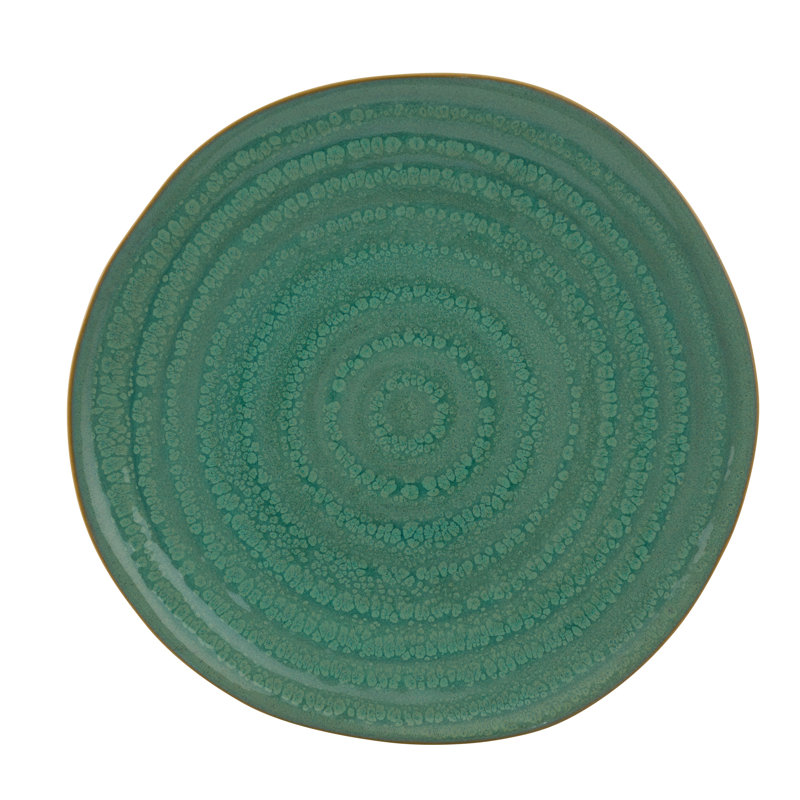 Gemstone Jade Stoneware Dinner Plate