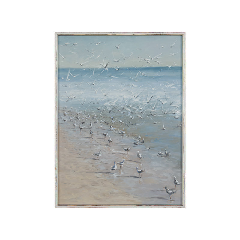 Pain sur l'eau - peinture encadrée