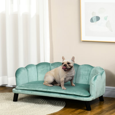 Large Dog With Velvet, Foam Cushion And Adorable Pearl Pattern For Big Medium Dogs Velvet Resting Area Foam, Soft Appealing Bed Sized Design