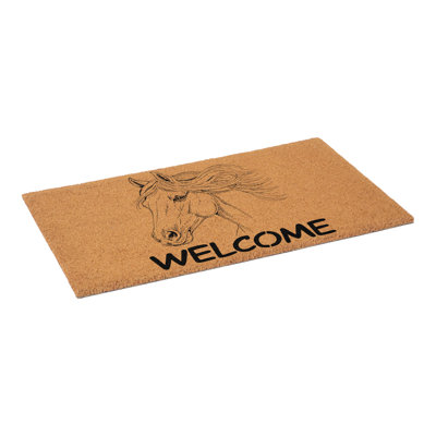 Danelis Non-Slip Animal Print Doormat