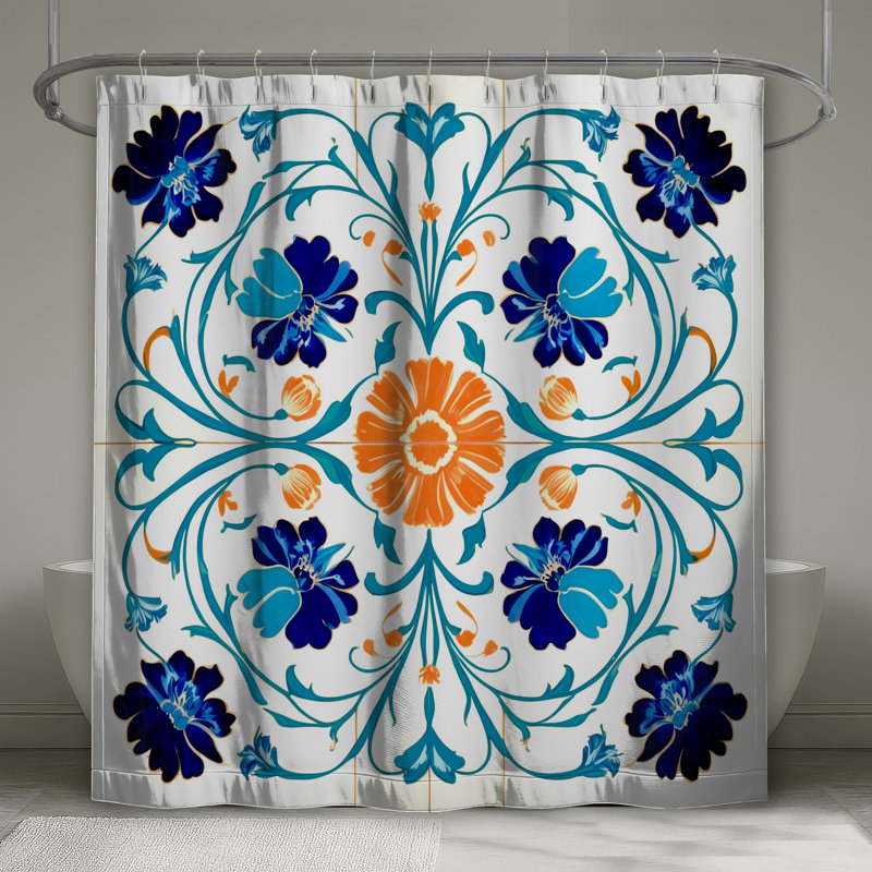 Rideaux de douche Floral, L 70 po x H 72 po