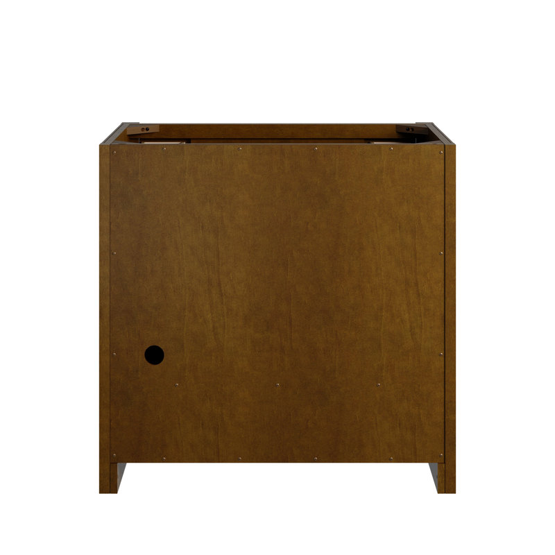 Bellshire 96" W Dual Vanity Set with 24" Make-Up Counter, Honey Oak, White Zeus, 8" Widespread