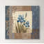 " Blue Iris Scroll " Painting Print-1645913256