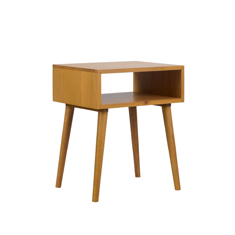  Table de chevet Zoe, Chêne rustique