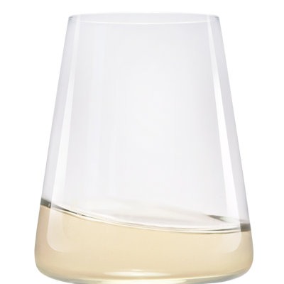 Power 13 oz. Crystal Stemless Wine Glass