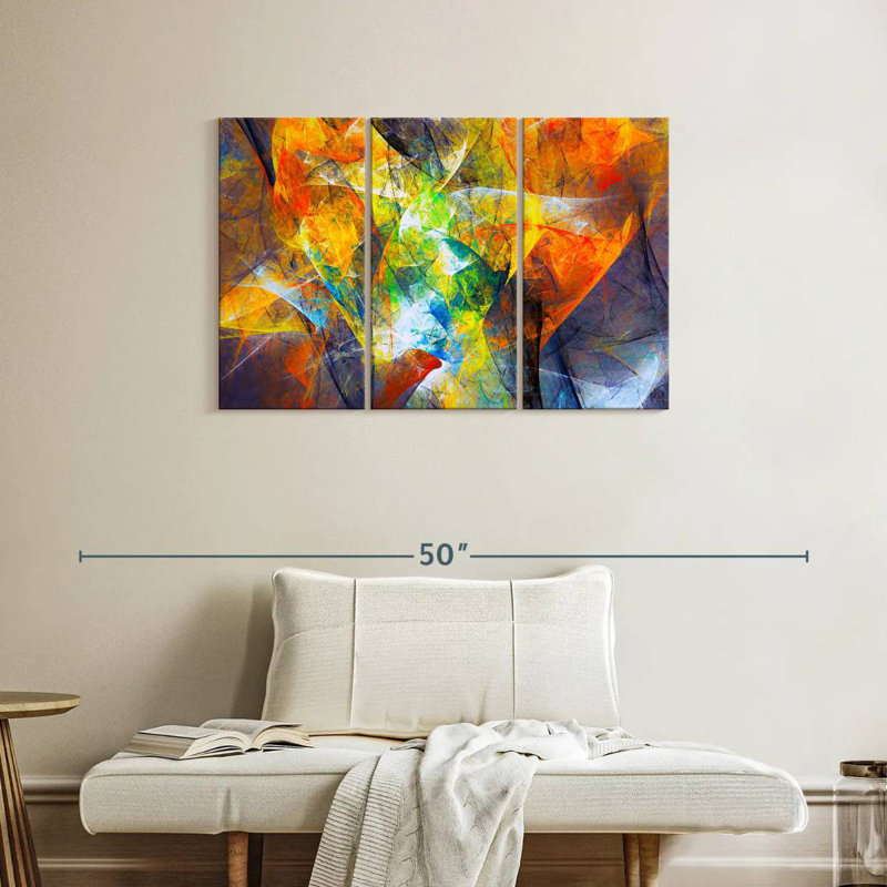 Avery Eccentric Motion Abstract, 24" H x 38" W
