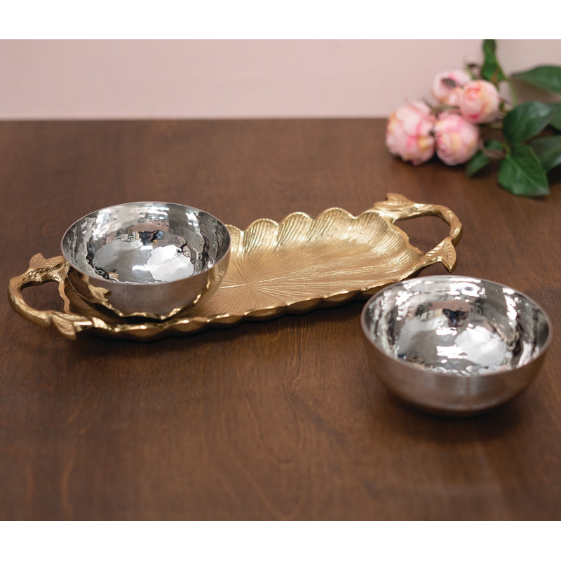 Rosdorf Park Havanah Stainless Steel Tray