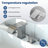 Widespread Bathroom Faucet 3 Hole, 2-Handle Bathroom Sink Faucet With Drain Assembly-120542040