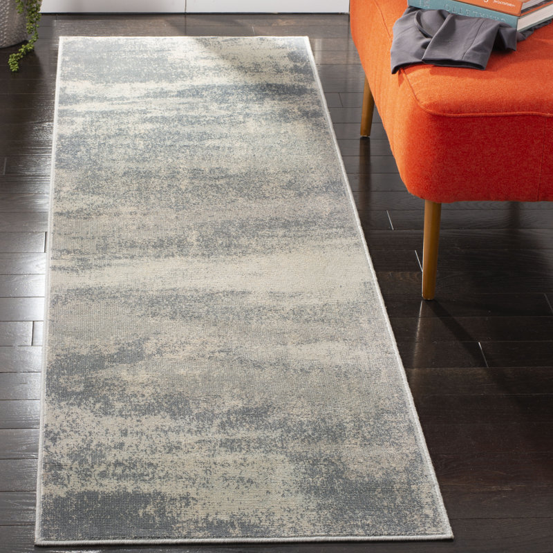 Huston Noble Performance Abstract Rug, Runner 2'2" x 8'