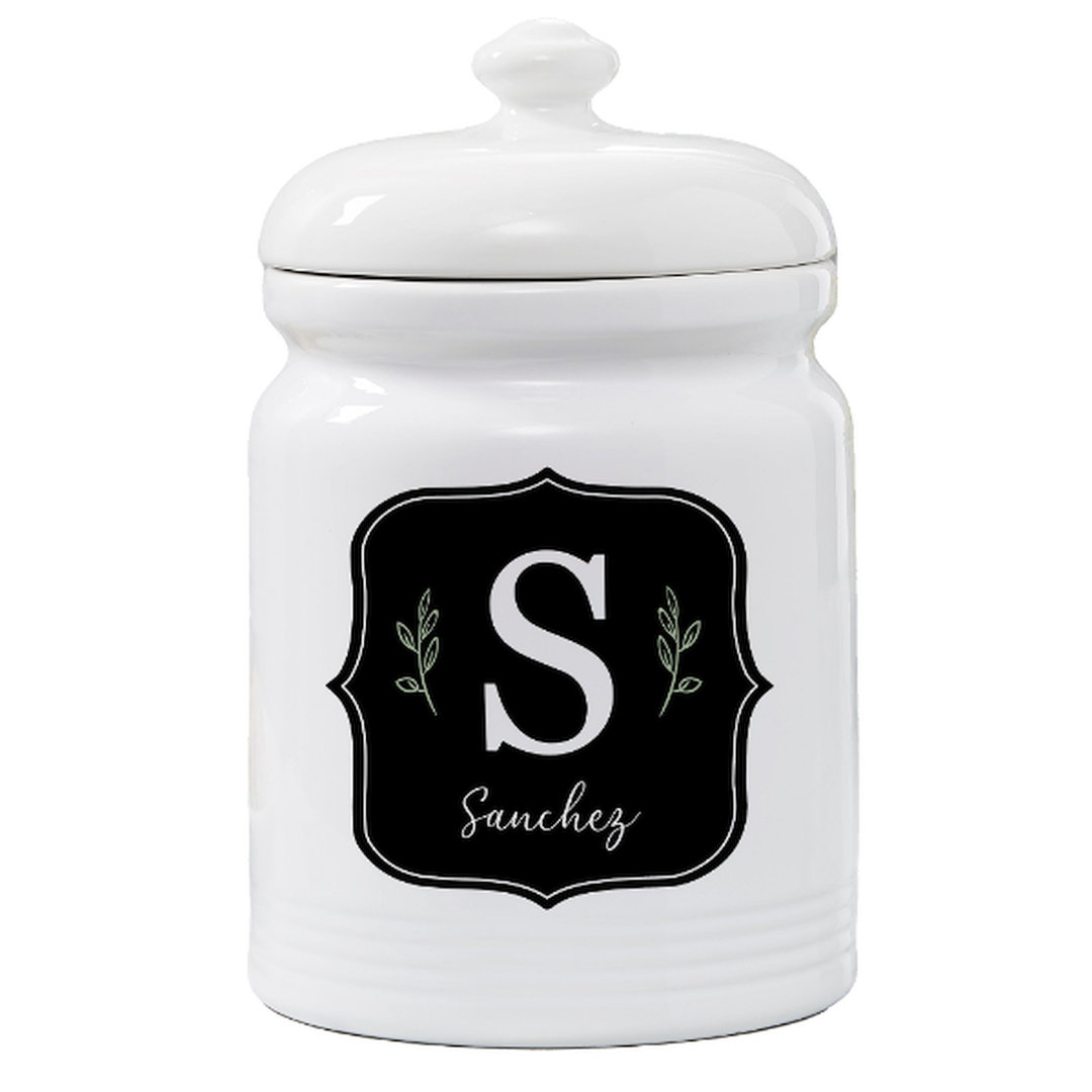 Buffalo Check 2.34 qt. Cookie Jar Personalization Mall 