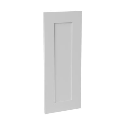 Panneau de porte mural décoratif blanc Sinber, l 11,5 po x H 29 po