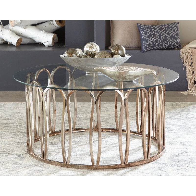 Chisolm Glass Top Coffee Table