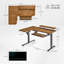 Bureau en bois massif moderne à hauteur réglable en L en bois massif-1883232804-1900465421