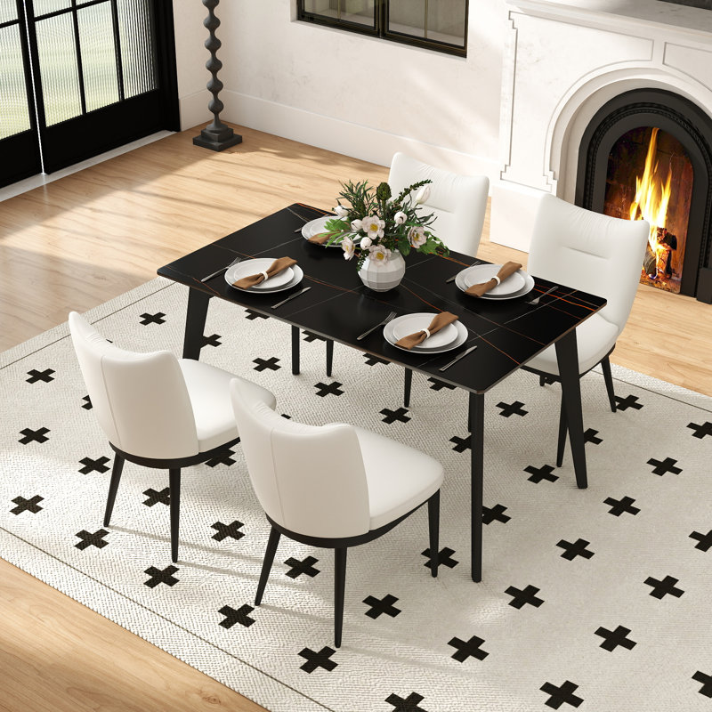 Dining Set, Noir