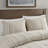 Full/Queen 3 Piece Cotton Yarn Dyed Comforter Set