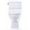 TOTO® WASHLET®+  Connelly® Two-Piece Elongated Dual Flush 1.28 and 0.9 GPF Toilet and WASHLET S5 Bidet Seat, Cotton White - MW4943446CEMFG#01