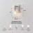 1- Light Clear Glass Wall Sconce-1658410281