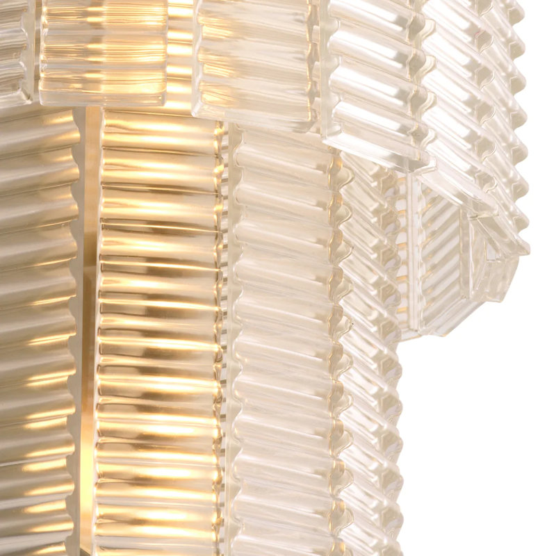 Met X Eichholtz Flush Mounted Sconce, Clear