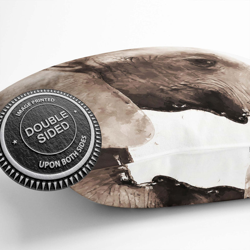 Square Throw Cushion, 55cm H x 55cm W x 20cm D