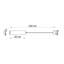 Nancy 1 - Light White Cylinder Pendant