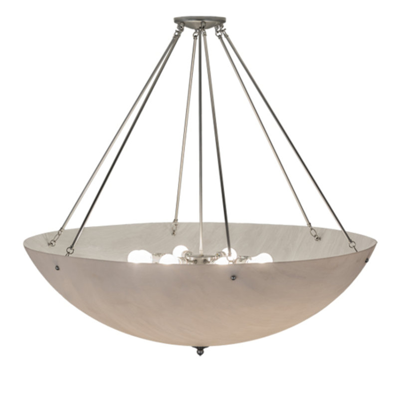 Nashrah 8 - Light Nickel Single Pendant